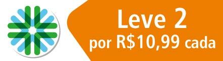 Leve 2 por R$ 10,99 cada