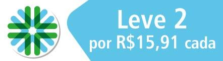 Leve 2 por R$ 15,91 cada