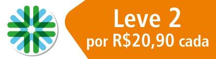 Leve 2 por R$ 20,90 cada