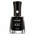 Esmalte Risqué Diamond Gel Cremoso Preto Caviar 9,5ml