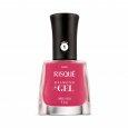 Esmalte Risqué Diamond Gel Cremoso Hibisco Rosa 9,5ml