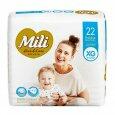 Fralda Mili Love & Care Jumbo XG 22 unidades