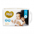 Fralda Mili Love & Care Mega M 52 unidades