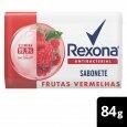 Sabonete Rexona Antibacterial Frutas Vermelhas 84g