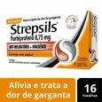 Strepsils Laranja 16 Pastilhas