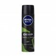 Desodorante Nivea Aerossol Masculino Deep Carvão Ativado Original 150ml