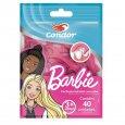 Fio Dental Condor Barbie Infantil com Cabo 40 unidades