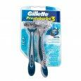 Aparelho de Barbear Gillette Prestobarba3 Cool 2 unidades