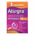 Allegra 120mg 2 Comprimidos