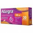 Allegra 120mg 20 Comprimidos