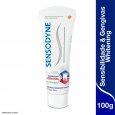 Creme Dental Sensodyne Sesibilidade & Gengivas Whitening 100g