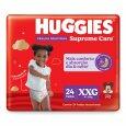 Fralda Huggies Supreme Care Roupinha Mega XXG 24 unidades