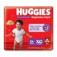 Fralda Huggies Supreme Care Roupinha Mega XG 24 unidades