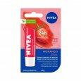 Nivea Lip Care Morango Shine 4,8g